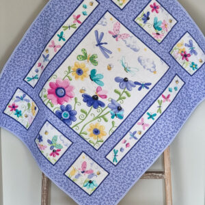 Flutter the Butterfly Baby Quilt - Lilac