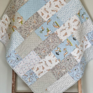 GHMILY Baby Quilt - Blue