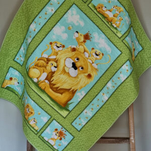 Leo the Lion Baby Quilt