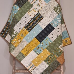 "ABC - XYZ" Baby Quilt